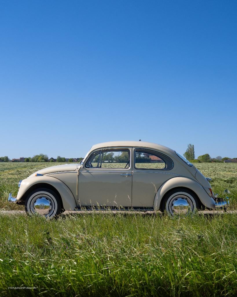 Vw kever 1200 bwj 1971 perfecte staat, gekeurd + garantie, Auto's, Volkswagen, 4 zetels, Beetle (Kever), 4 cilinders, Beige