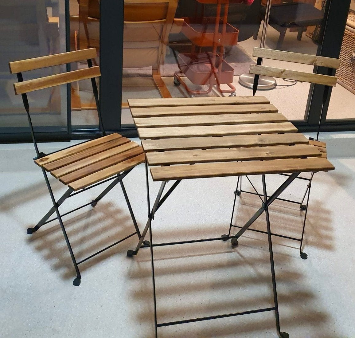 Ikea tuin set Tarno, Tuin en Terras, Tuinsets en Loungesets, Zo goed als nieuw, Tuinset, Hout, Ophalen