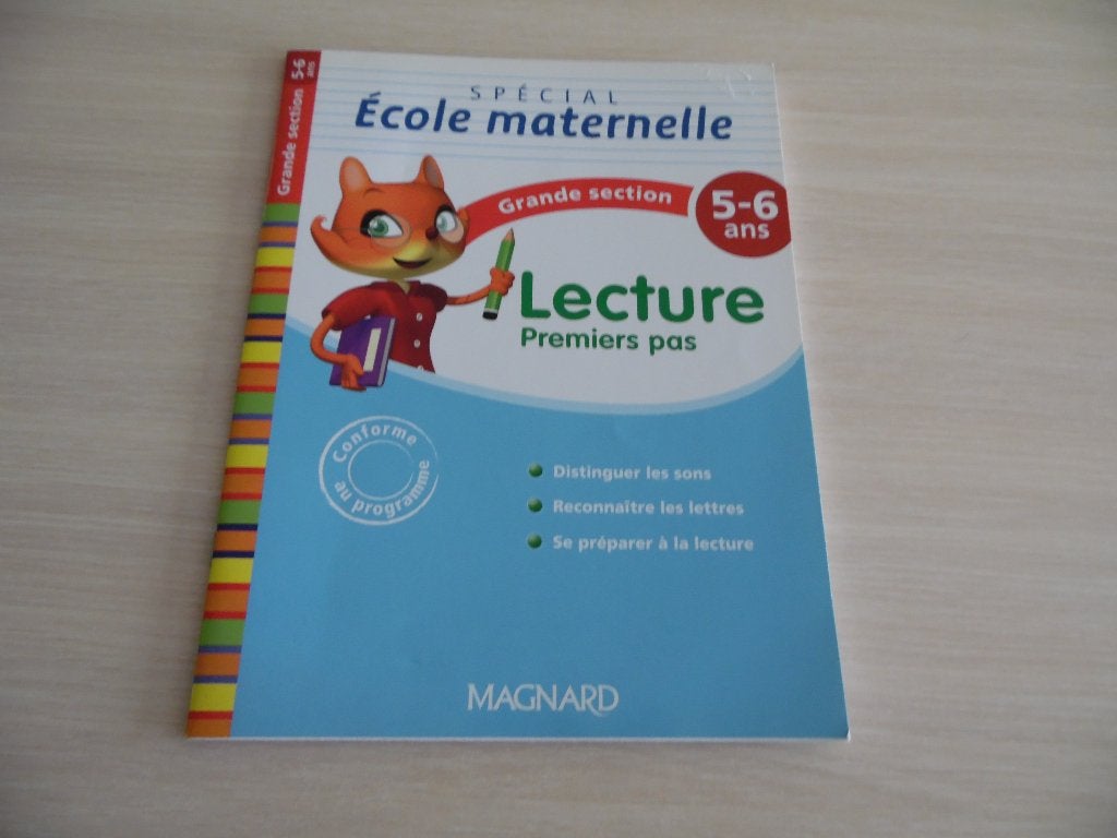 LECTURE PREMIER PAS     5-6 ANS, Jongen of Meisje, Nieuw, Ophalen of Verzenden, Voorleesboek