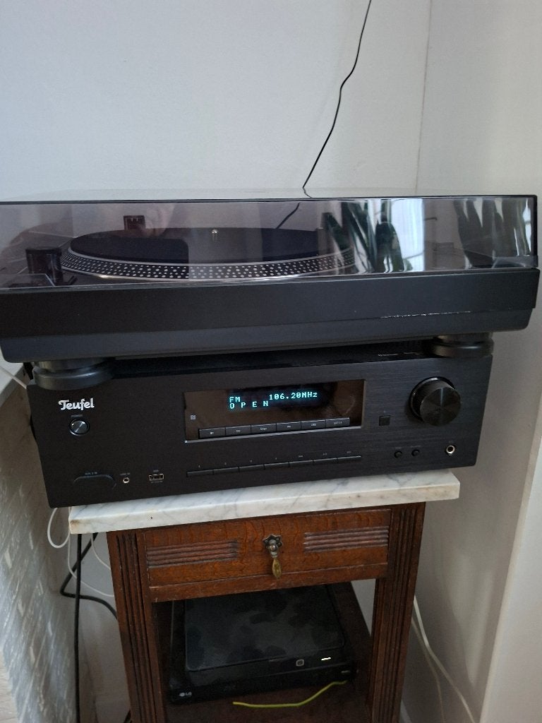Stéréo Teufel avec tourne-disque Ultima 40 Kombo Vinyl 250, Enlèvement, Comme neuf, Haut-parleurs, Autres marques