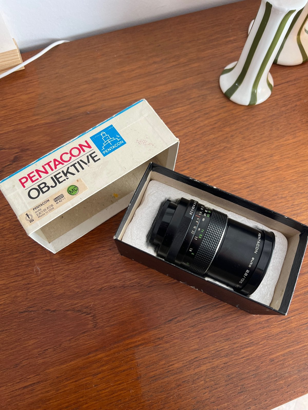 Pentacon auto 135mm f/2.8 MC telelens, Audio, Tv en Foto, Foto | Lenzen en Objectieven, Ophalen, M42, Canon, Telelens