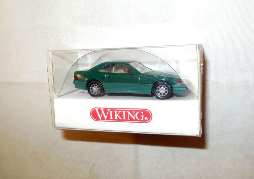 1:87 Wiking 1410218 Mercedes Benz R129 500 SL hardttop, Hobby & Loisirs créatifs, Voitures miniatures | 1:87, Enlèvement, Comme neuf