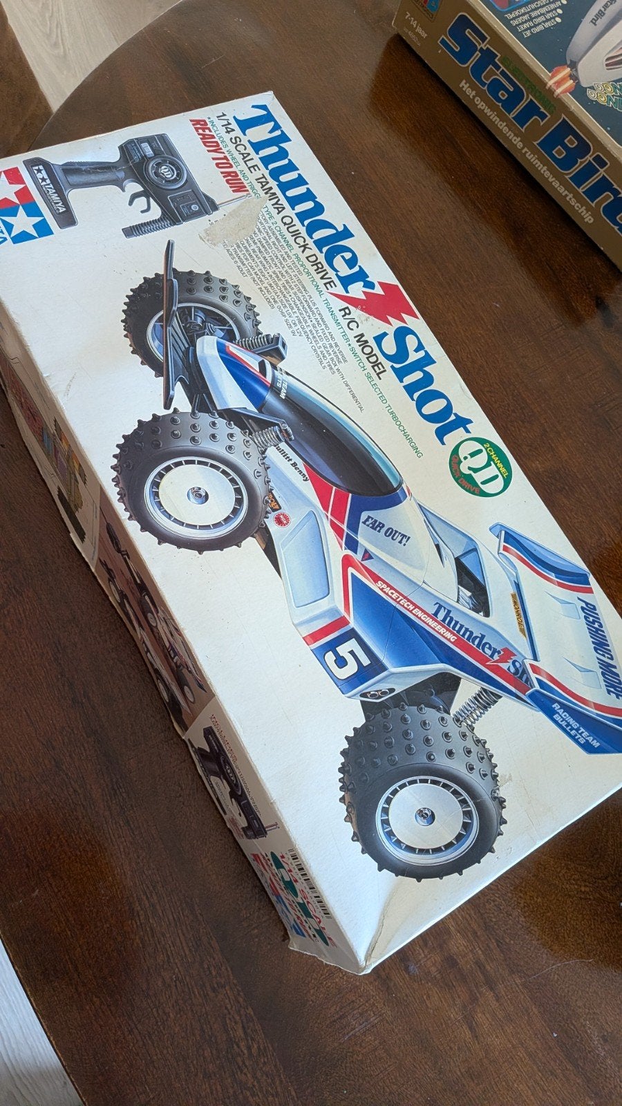 Tamiya Thunder shot vintage rc, Ophalen of Verzenden, Tamiya