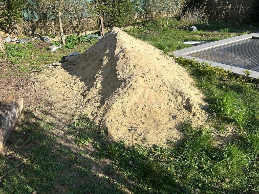 geel zand (zavel) gratis op te halen., Ophalen, Gebruikt