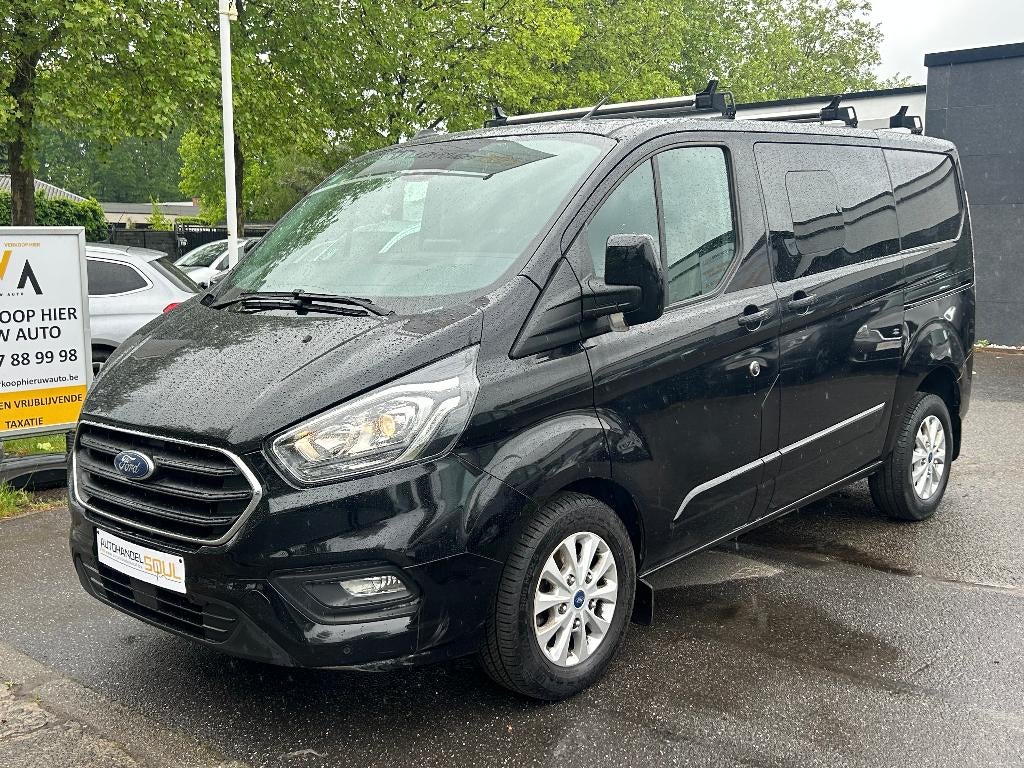 Ford Transit Custom 2.0D 2023, 111000km, Automaat, 6 PL. BTW, Auto's, Bestelwagens en Lichte vracht, Automaat, Achterwielaandrijving