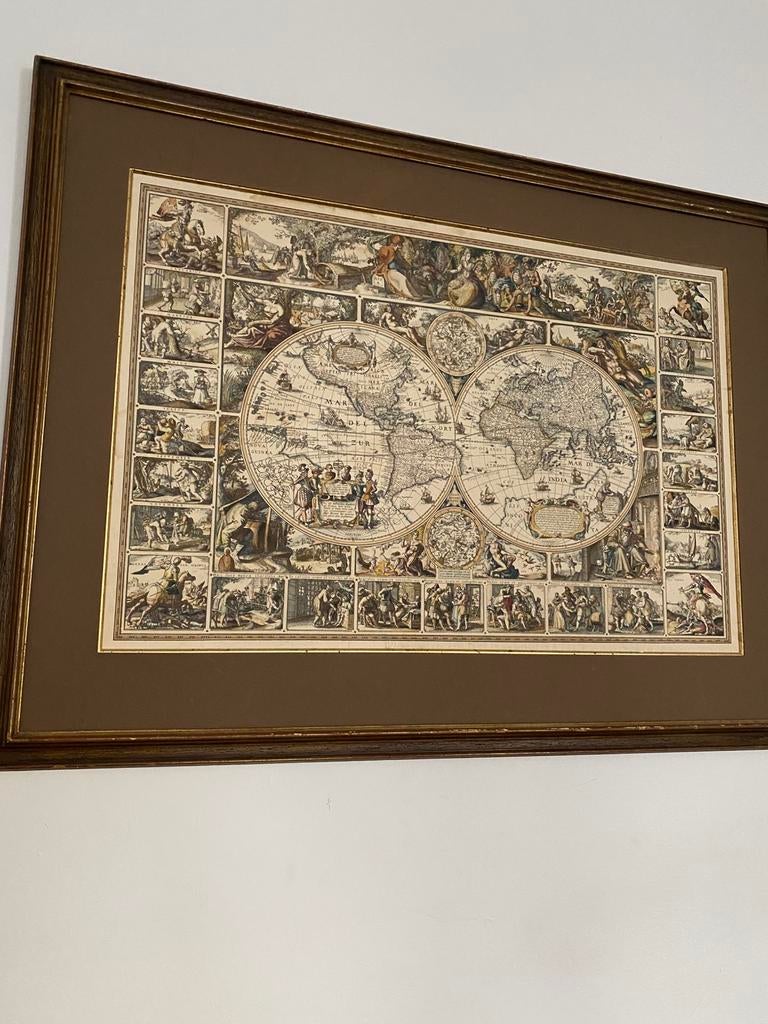 Antieke schilderij, Livres, Atlas & Cartes géographiques, Autres régions, Autres atlas, Comme neuf, Enlèvement