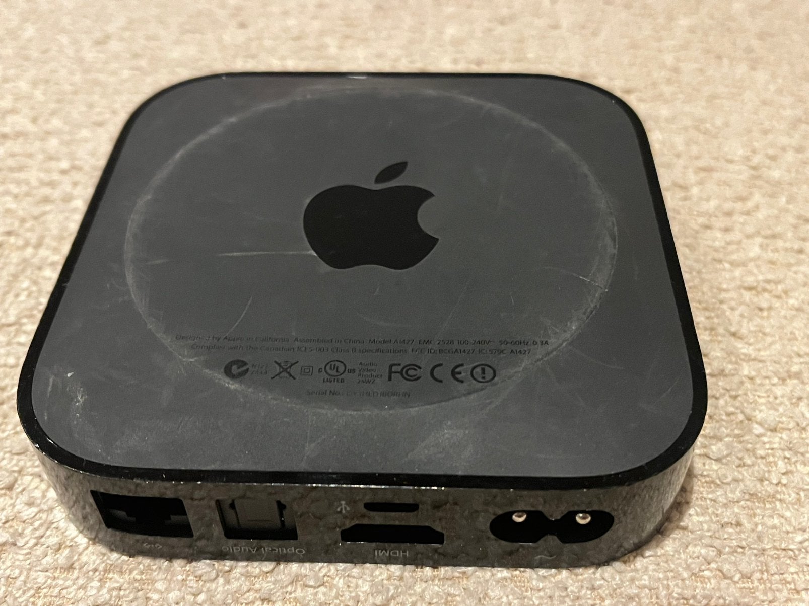 Apple TV a1427, Audio, Tv en Foto, Ophalen of Verzenden, Gebruikt, HDMI