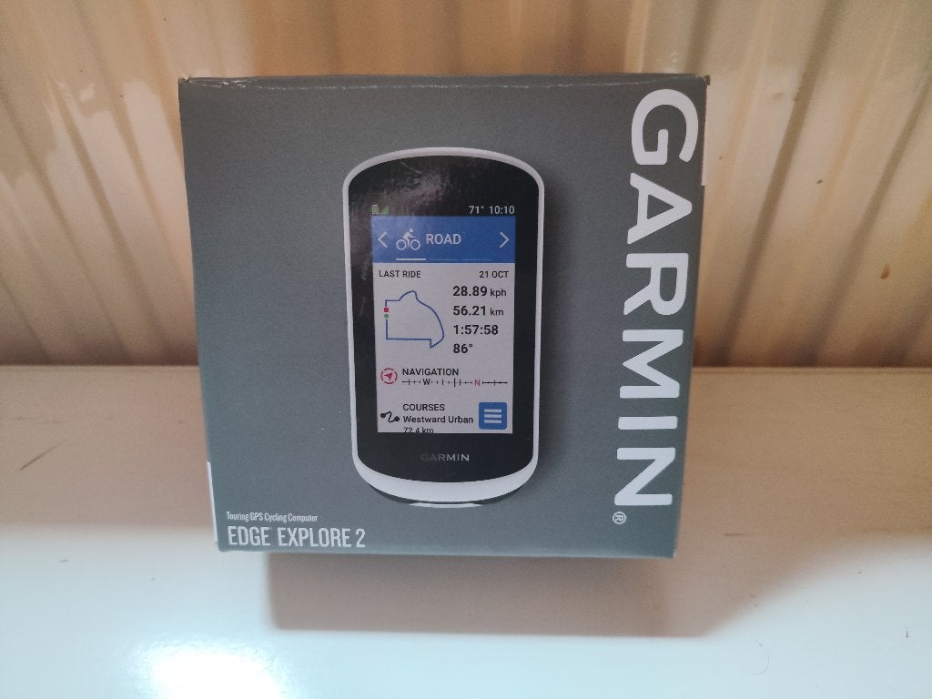 Garmin Edge Explore 2 GPS, Fietsen en Brommers, Ophalen, Cadanssensor, Zo goed als nieuw