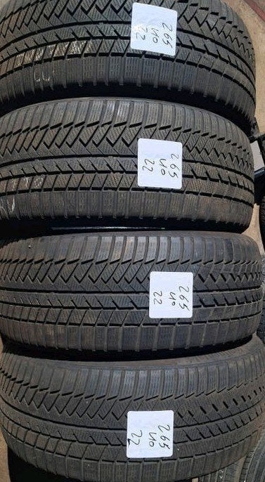 265/40/22 2654022 265/40R22 hiver Continental, Enlèvement, BMW