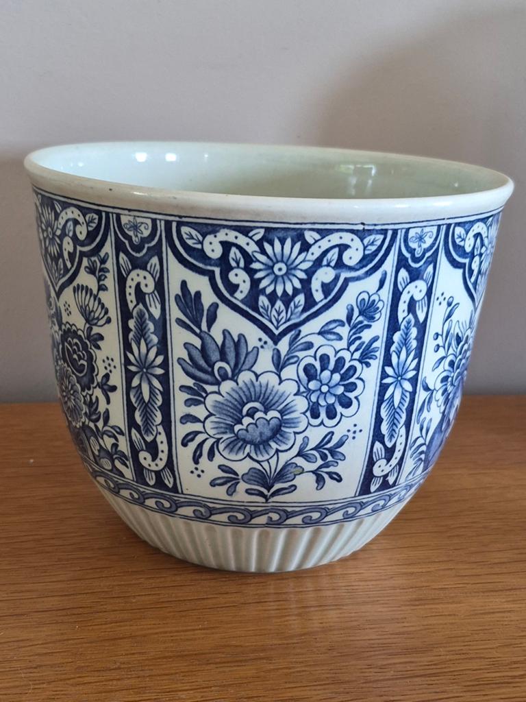 cache-pot vintage en faïence Delfts Royal Sphinx, Enlèvement