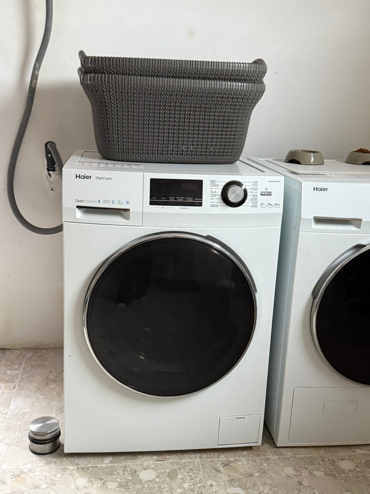 Wasmachine haier, 8 tot 10 kg, Ophalen, Gebruikt