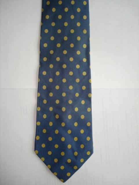 Etro Milano Das zijde Cravate soie Silk tie blue yellow, Kleding | Heren, Etro Milano, Met patroon, Gedragen, Verzenden