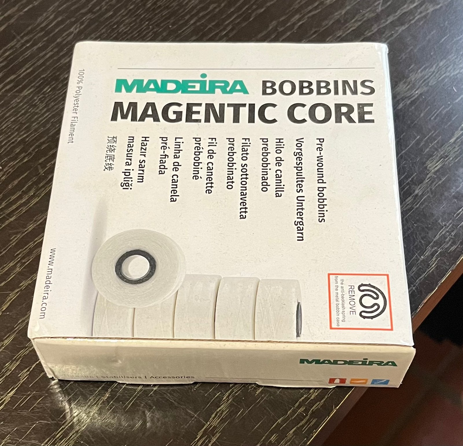 Madeira bobbijntjes magnetisch, Ophalen, Nieuw
