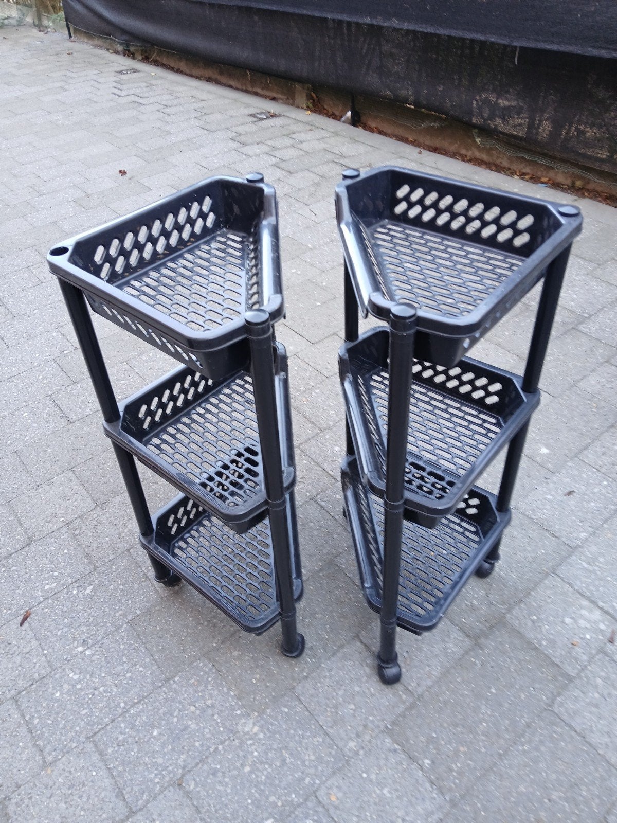 2 keukentrolleys voor fruit/groenten, Huis en Inrichting, Ophalen