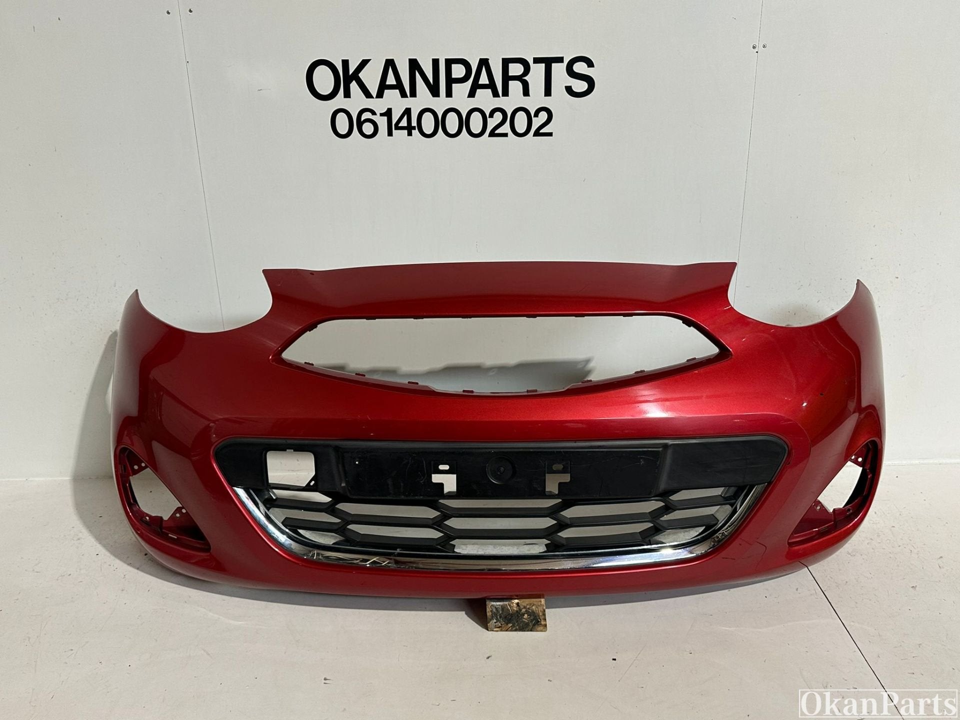 Nissan Micra IV K13 Facelift voorbumper 62022-3HN0A, Gebruikt, Voor, Nissan, Bumper