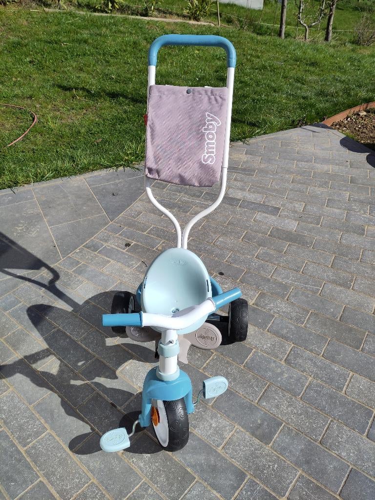 Tricycle enfant Smoby, Enlèvement, Utilisé, Smoby, Tige de poussée