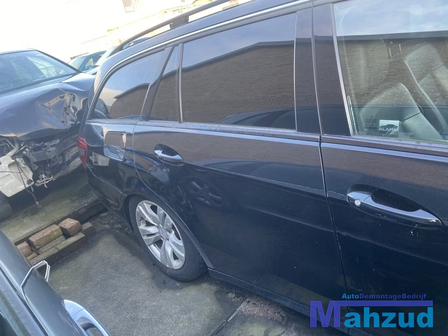 MERCEDES E-KLASSE S212 zwart 197 rechts achter deur 2009-201, Gebruikt, Mercedes-Benz AG, Deur, Mercedes-Benz
