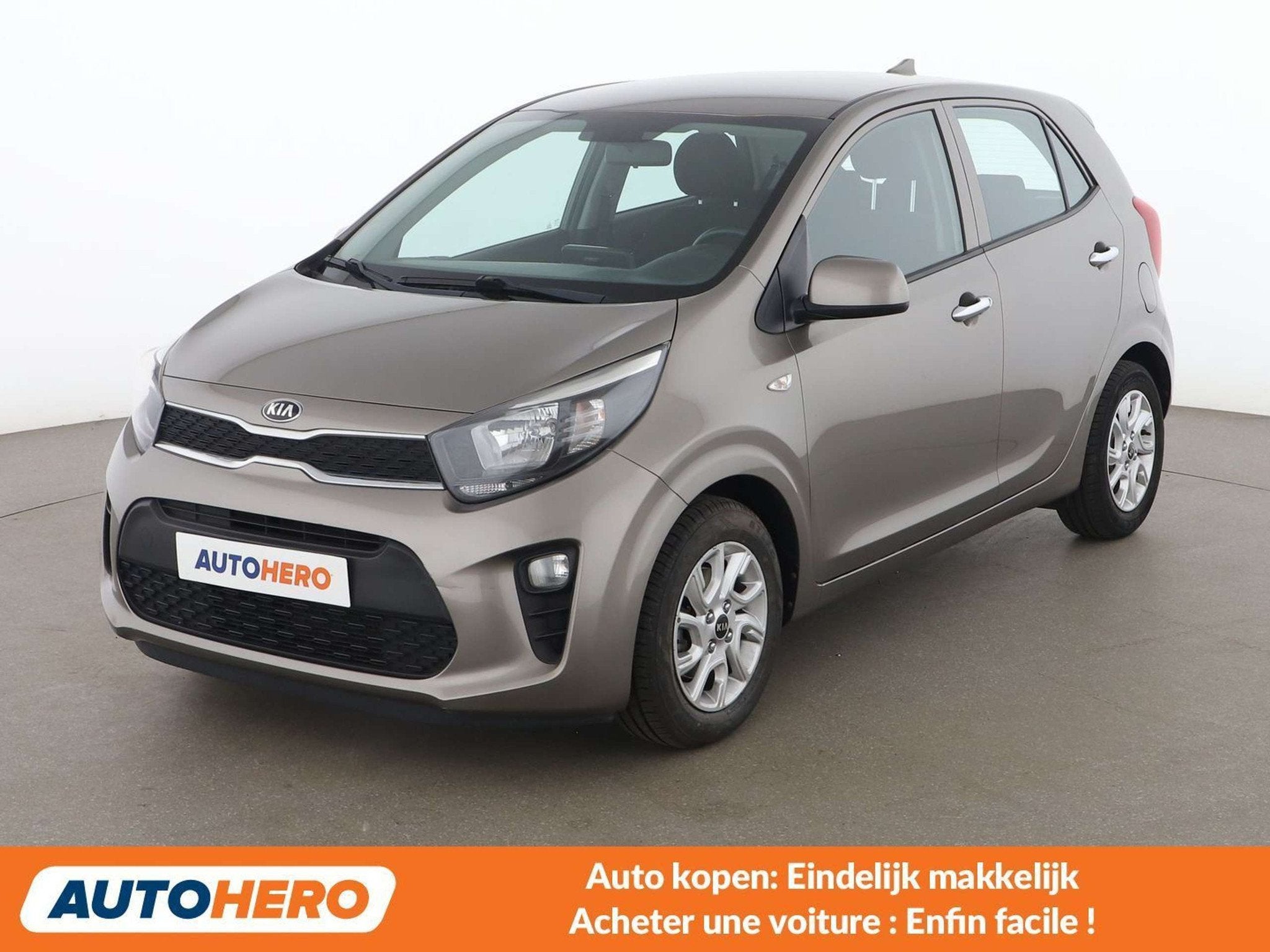 Kia Picanto 1.0 Attract (année de construction 2018), Autos, Kia, Argent ou Gris, Achat, 998 cm³, Euro 6