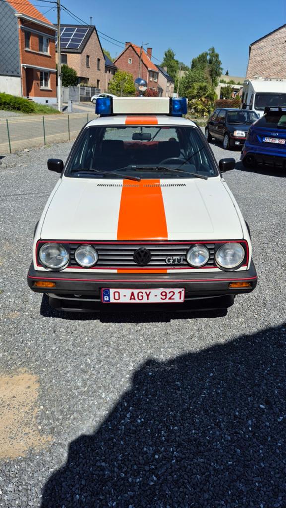 Vw golf 2 gti rijkswacht gendarmerie belge(replique), Gendarmerie