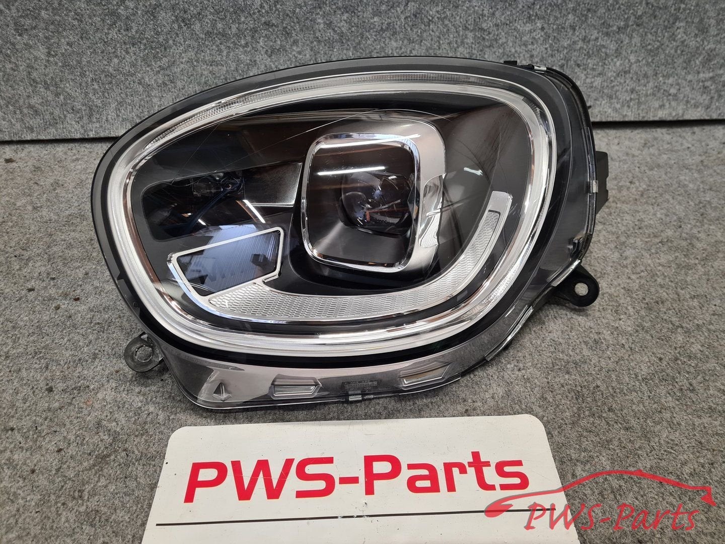 MINI COUNTRYMAN F60 VOL LED LCI KOPLAMP LINKS ORIGINEEL, Gebruikt, -, -, Ophalen of Verzenden