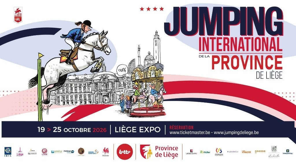 2 kaartjes Jumping International de Liège 2026 24/10, Twee personen