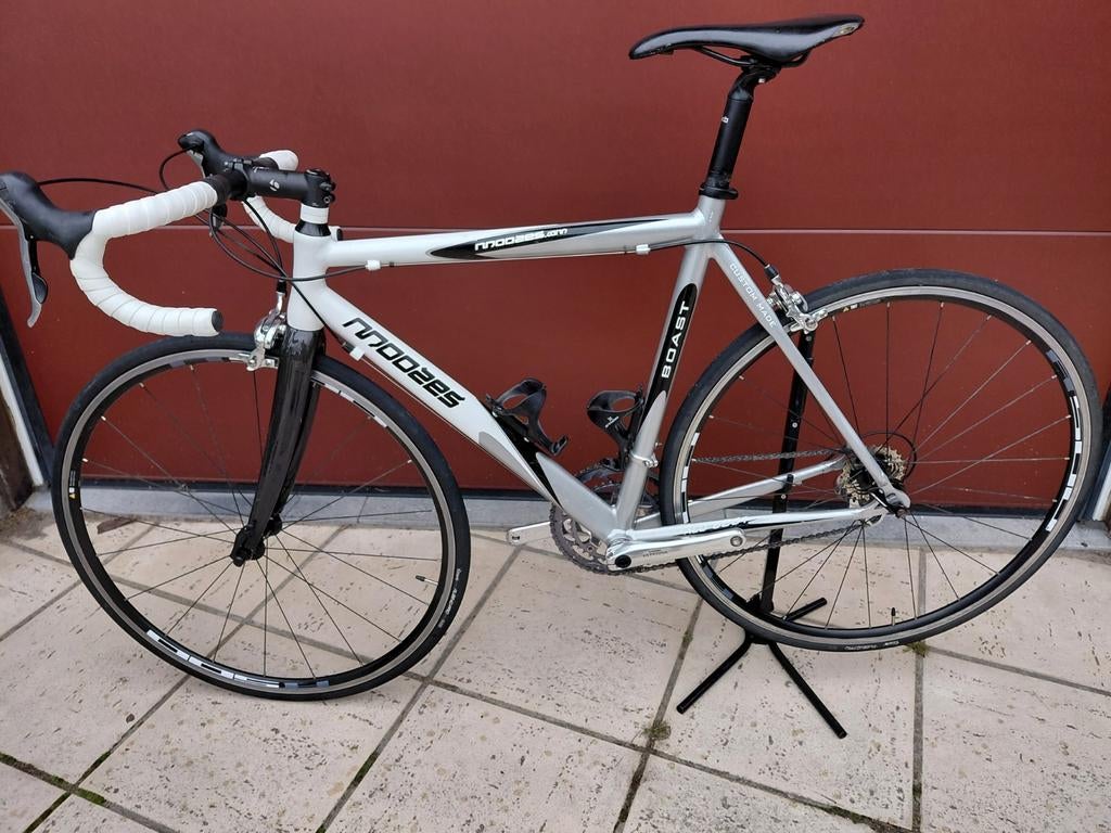 Moozes racefiets - ideale beginnersfiets - Shimano Ultegra., Fietsen en Brommers, 53 tot 57 cm, Ophalen, Velgrem, 28 inch