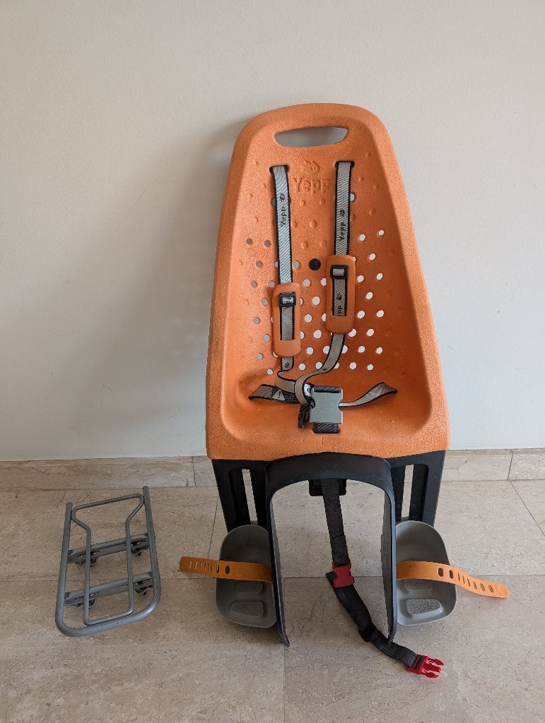 Thule Yepp Maxi fietsstoeltje (evt met Easyfit/XL adapter), Yepp (Thule), Repose-pieds, Enlèvement, Utilisé