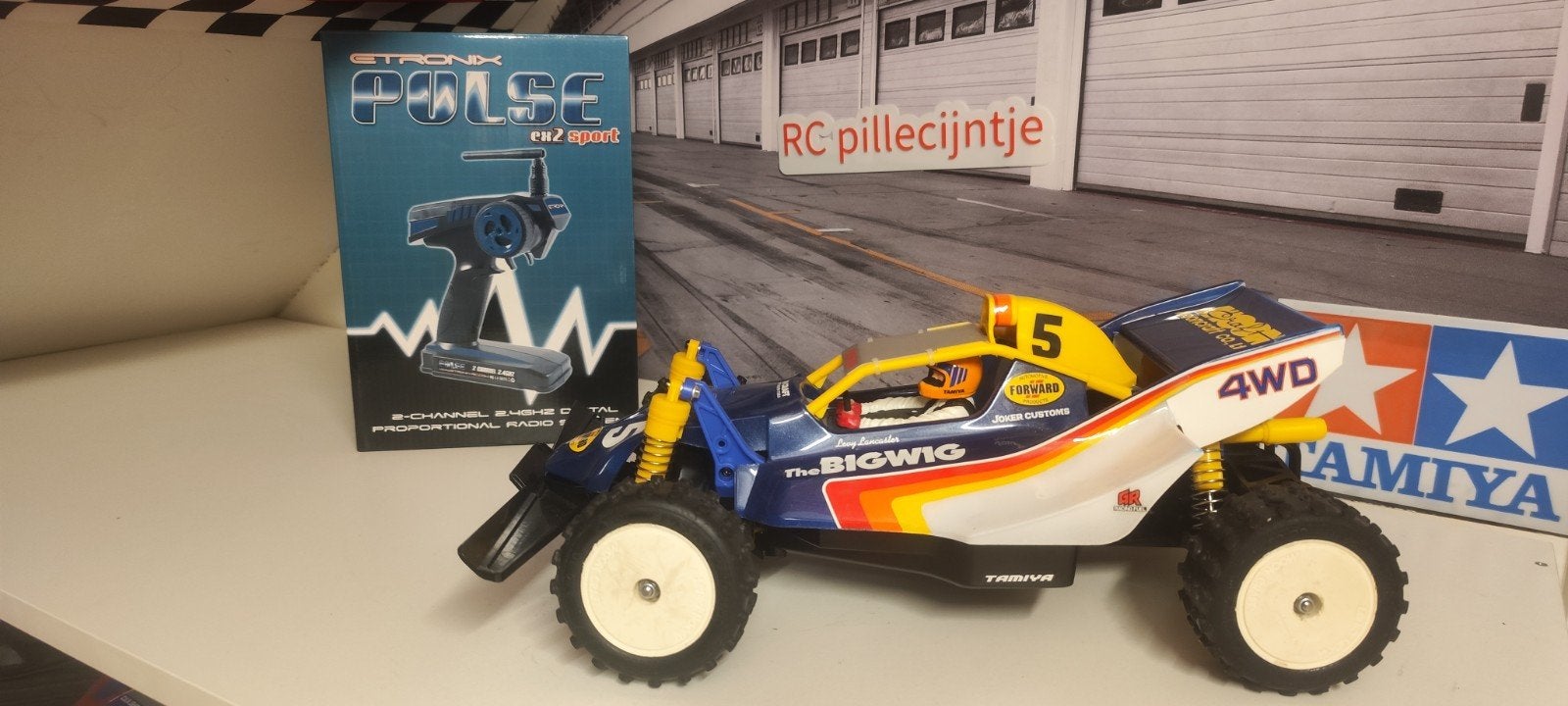 tamiya the bigwig 47330, Ophalen of Verzenden