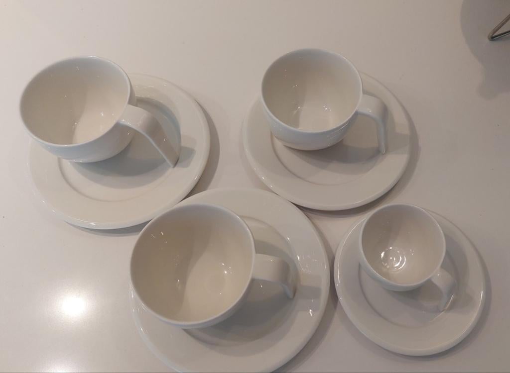 Zeldzame iittala EGO koffietassen met schotel, Huis en Inrichting, Ophalen, Kop(pen) en/of Schotel(s)