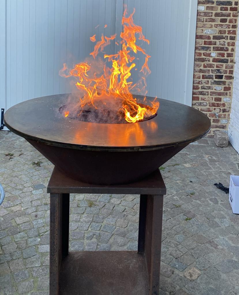Plancha bbq, Enlèvement, Utilisé