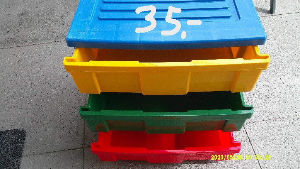 Ladekastje voor Lego of Duplo of ander speelgoed., Huis en Inrichting, Kunststof, Zo goed als nieuw, 3 of 4 laden, Minder dan 100 cm