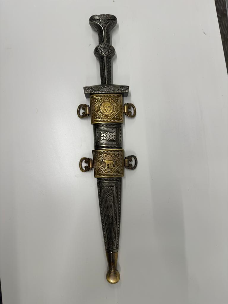 Dague Romaine (Pugio) - Replique ép. fin république - 40cm, Ophalen of Verzenden, Nieuw, Accessoires