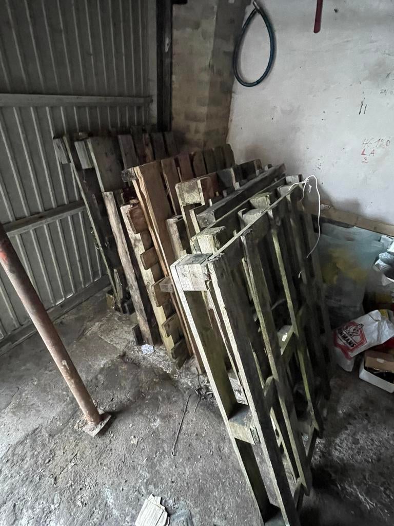 Houten paletten / of brandhout, Ophalen, Gebruikt, Pallet