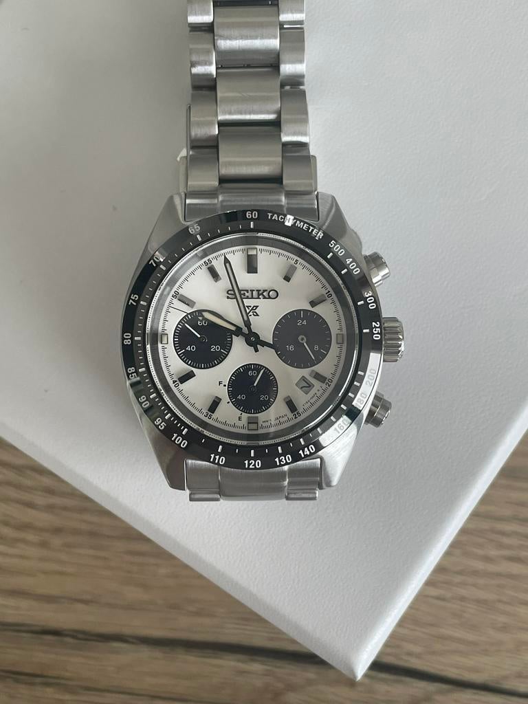 Seiko SSC813P1 Prospex Speedtimer, Montre-bracelet, Seiko, Acier, Enlèvement