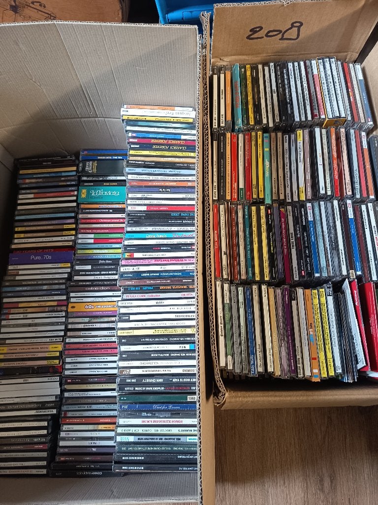 Lot cd's, dvd's, Blu ray, Cd's en Dvd's, Blu-ray, Ophalen, Zo goed als nieuw