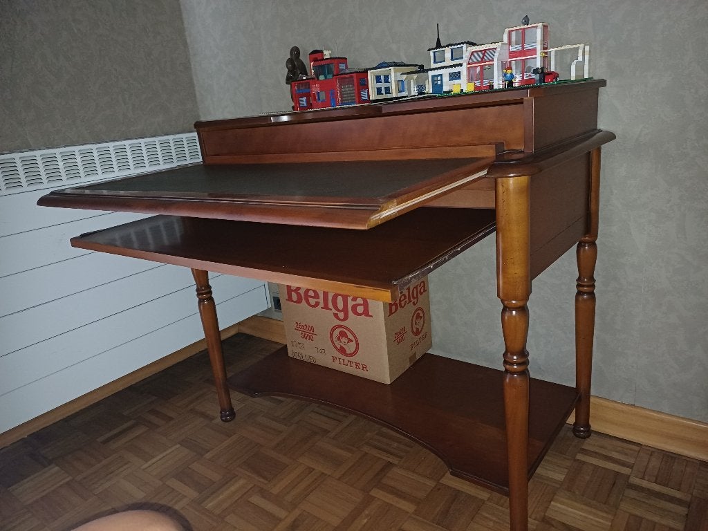 Bureau, 52 cm, Comme neuf, Brun, Bois