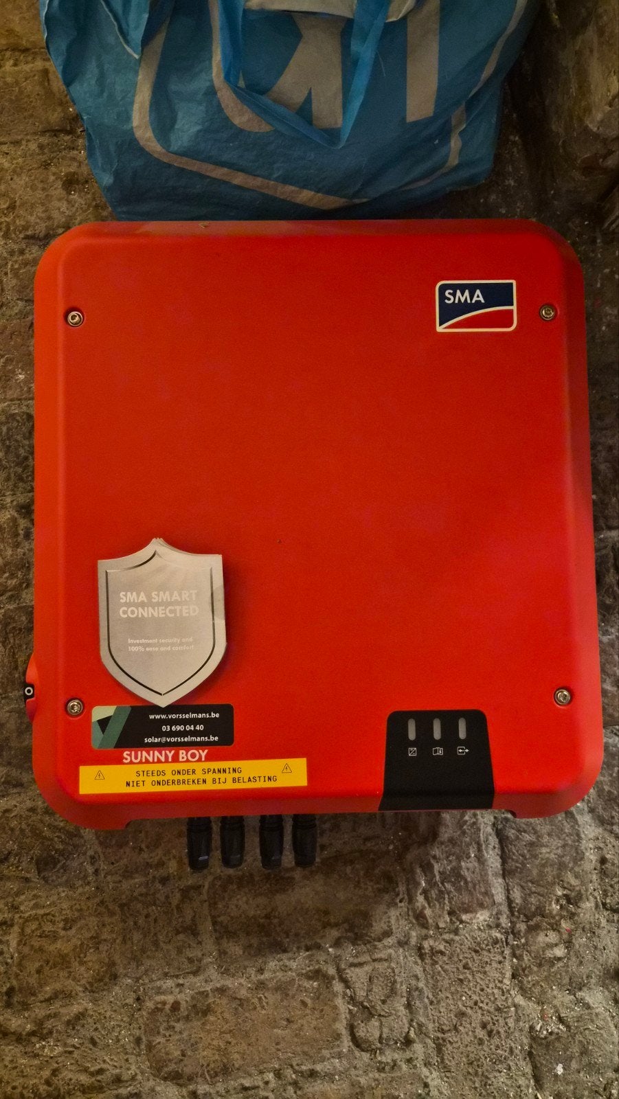 Sunnyboy SMA omvormer, Ophalen