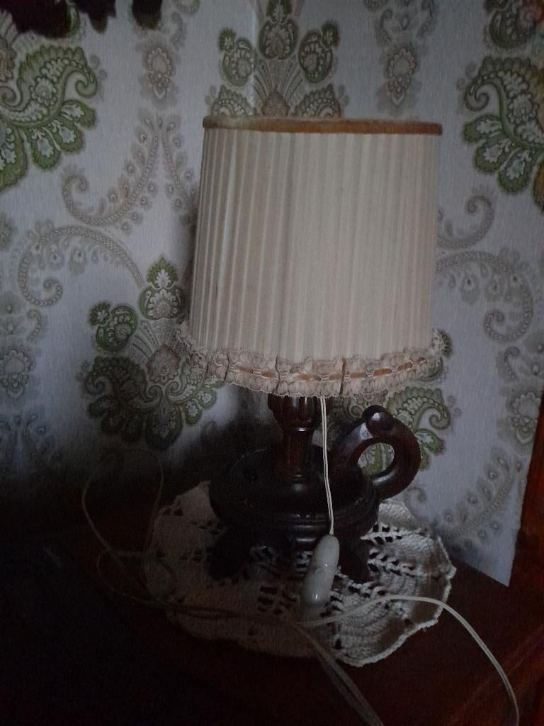 Retro Nachtlamp, Enlèvement, Bois