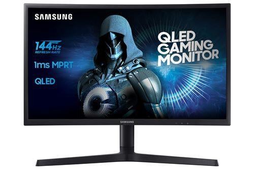 Curved QLED Gaming Monitor 27 inch CFG73 refresh 1ms, 101 t/m 150 Hz, In hoogte verstelbaar, Full HD, Minder dan 1 ms