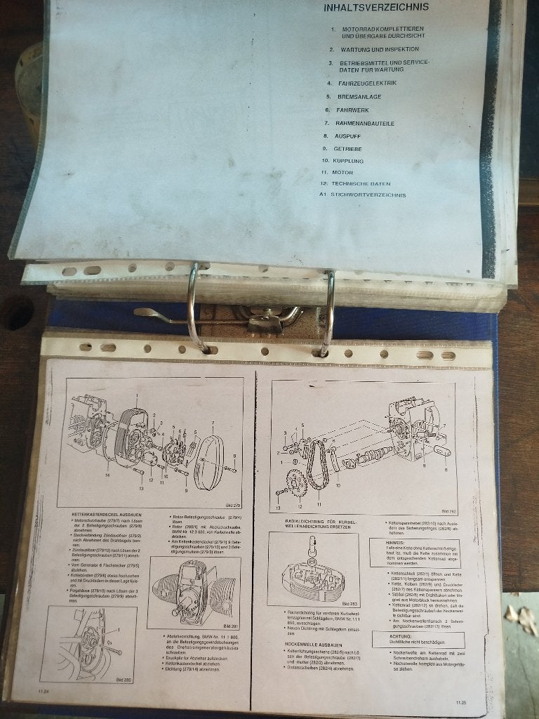 BMW R100GS werkplaatshandboek, Motoren, Ophalen, BMW