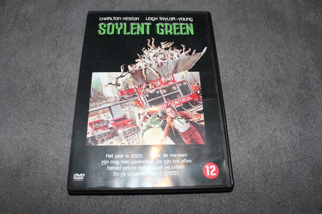DVD Soylent Green, CD & DVD, DVD | Classiques, Enlèvement ou Envoi, Anglais, Science-Fiction et Fantasy, Néerlandais
