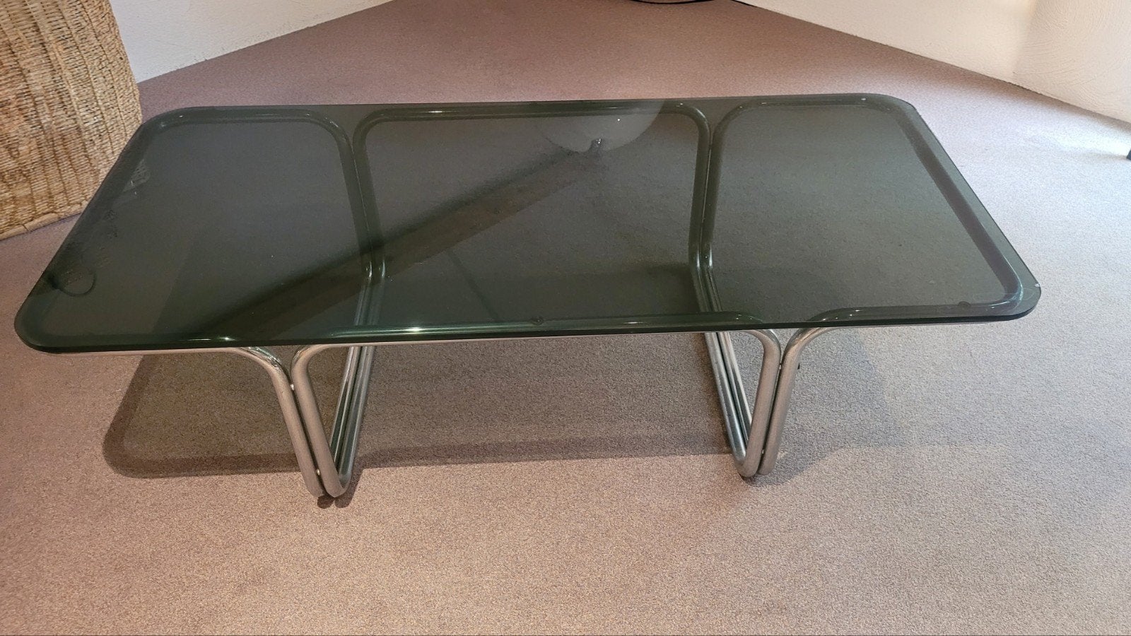 Glazen salontafel, Huis en Inrichting, Ophalen
