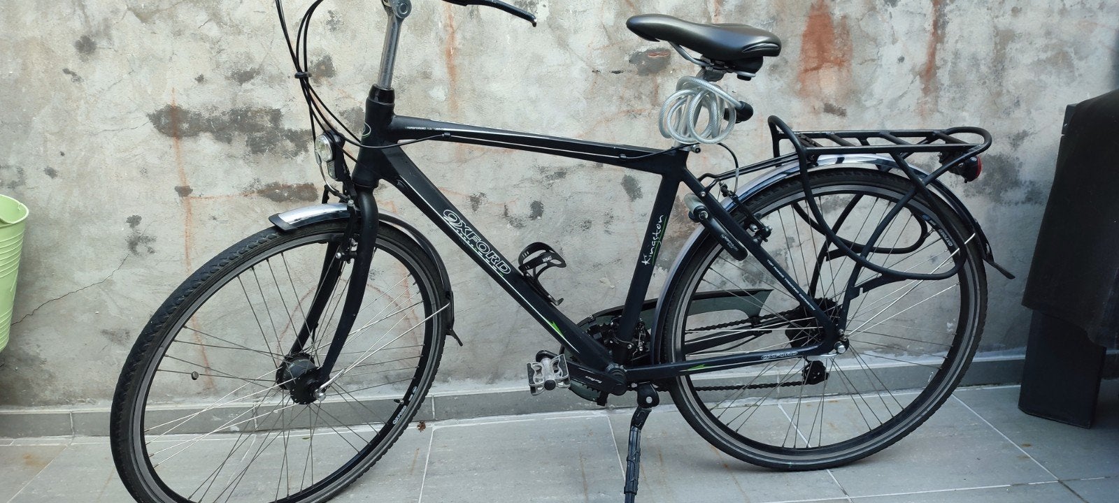 herenfiets Oxford Kingston, Fietsen en Brommers, Velgrem, Versnellingen, Zo goed als nieuw, 53 tot 57 cm