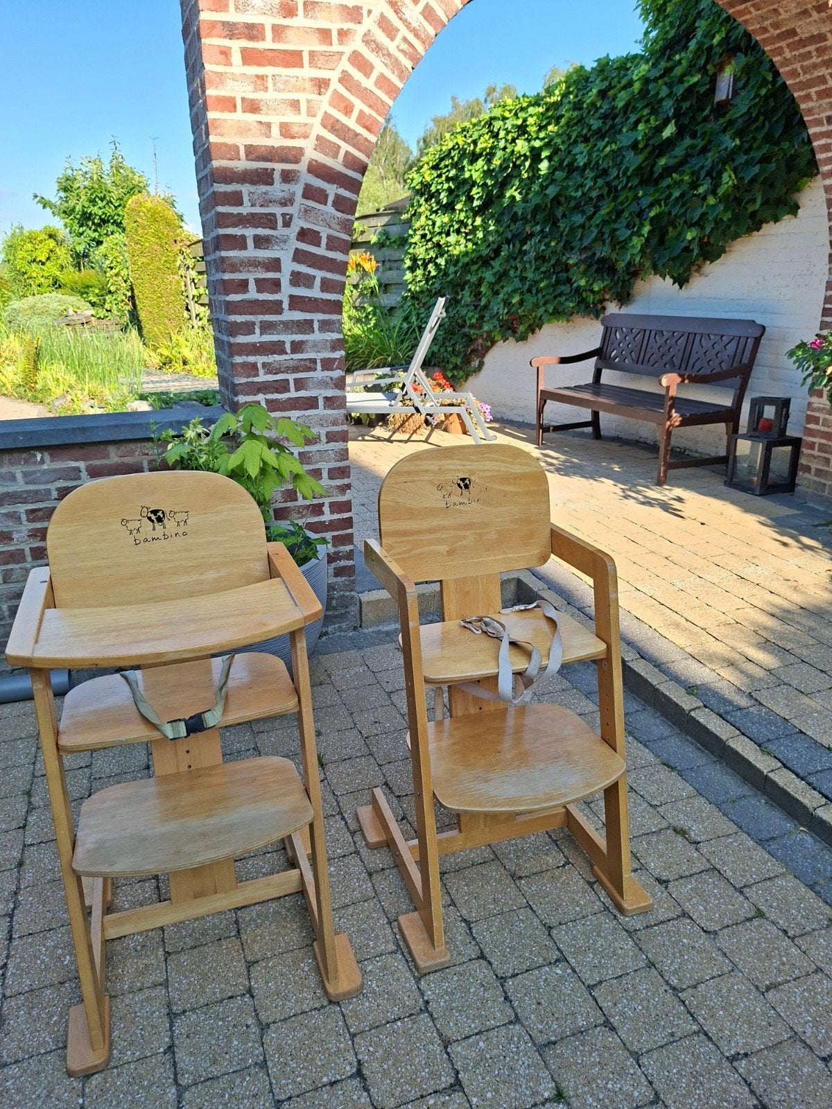 trip trap meegroei stoel 2 stuks te koop (prijs per stuk), Ophalen