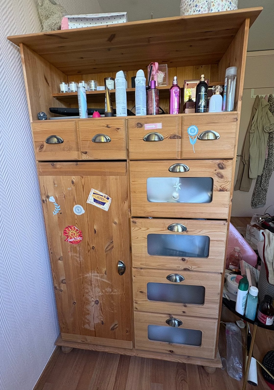 Cabinet gratuit., 105 cm ou plus, Enlèvement, Utilisé, 75 à 100 cm