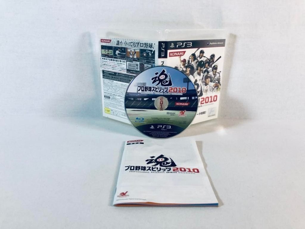 Pro Yakyuu Spirits 2010 PS3 JAP Jeu Complet Très bon état, 2 joueurs, Utilisé, À partir de 3 ans, Sport