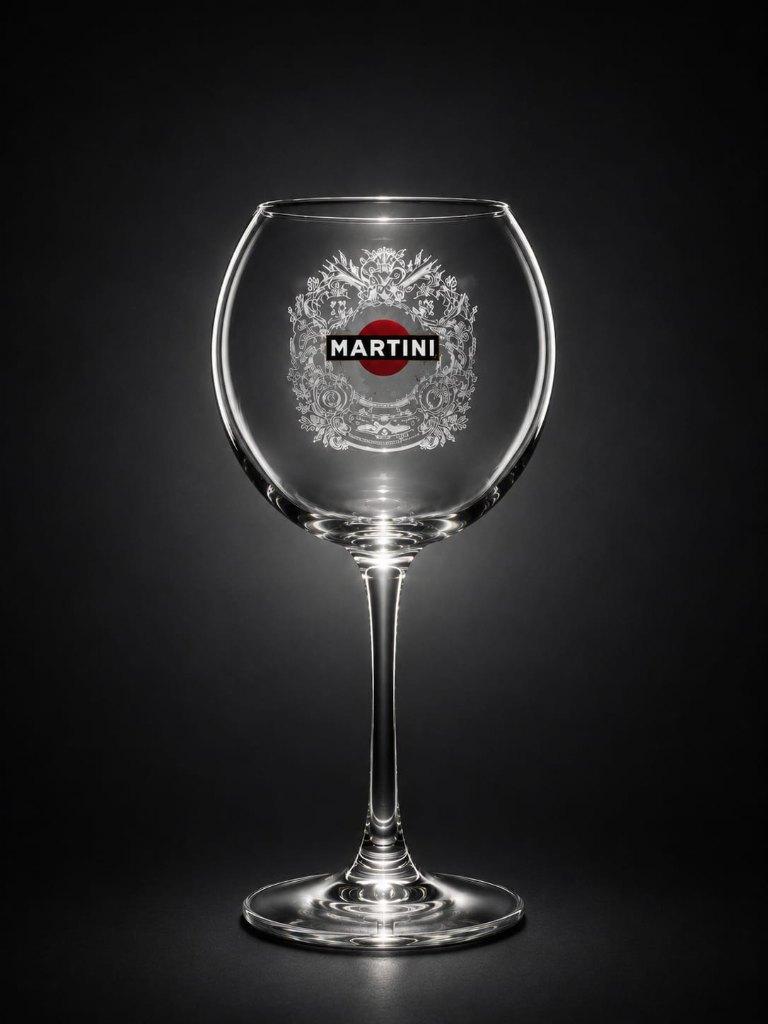 Verre ballon de la marque Martini, Collections, Enlèvement, Comme neuf