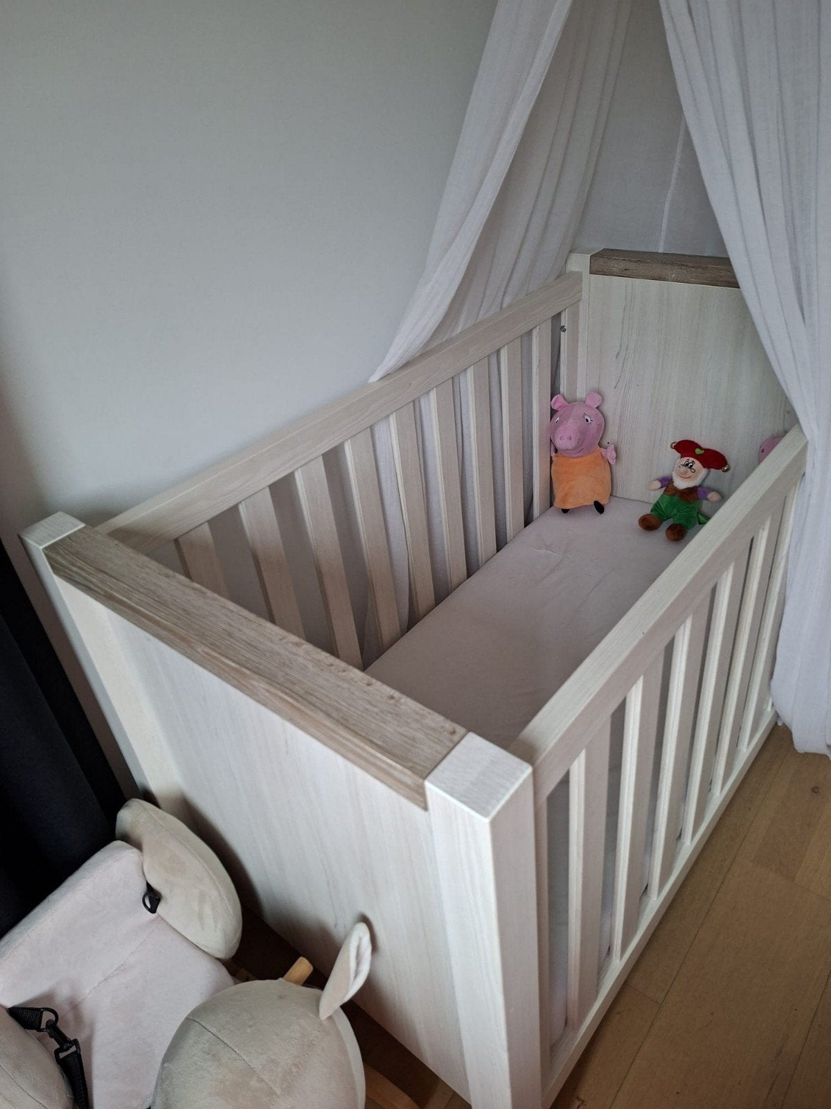 kinderbed york, Ophalen, Zo goed als nieuw, Matras