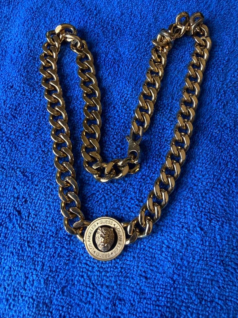 Collier Guess en or, Bijoux, Sacs & Beauté, Enlèvement ou Envoi, Comme neuf