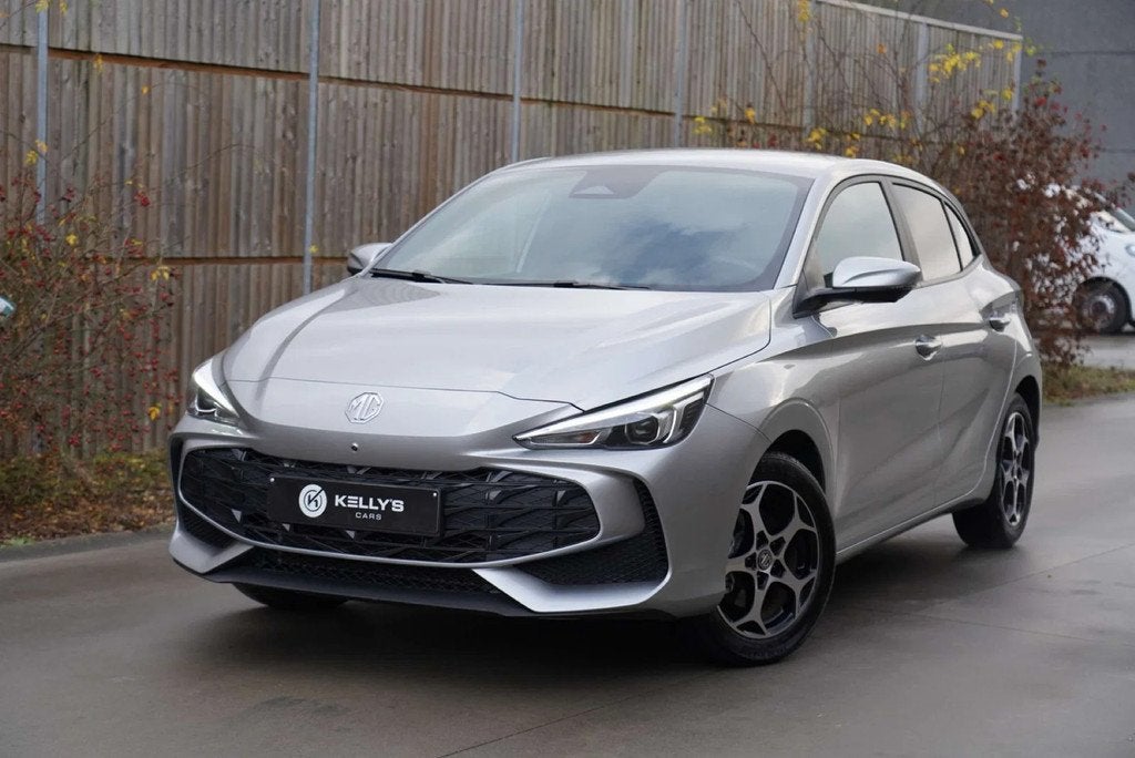 MG MG3 3 Hybrid+ Luxury*1ste eig*Topstaat! (automatique), Autos, Argent ou Gris, Achat, 143 kW, Noir
